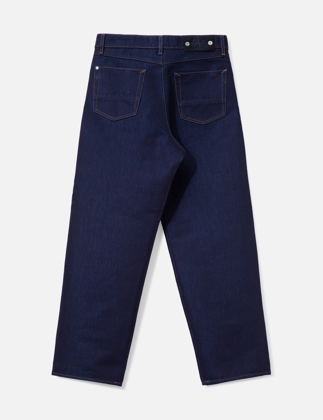 Indigo Denim-Rinsed Jeans view 9