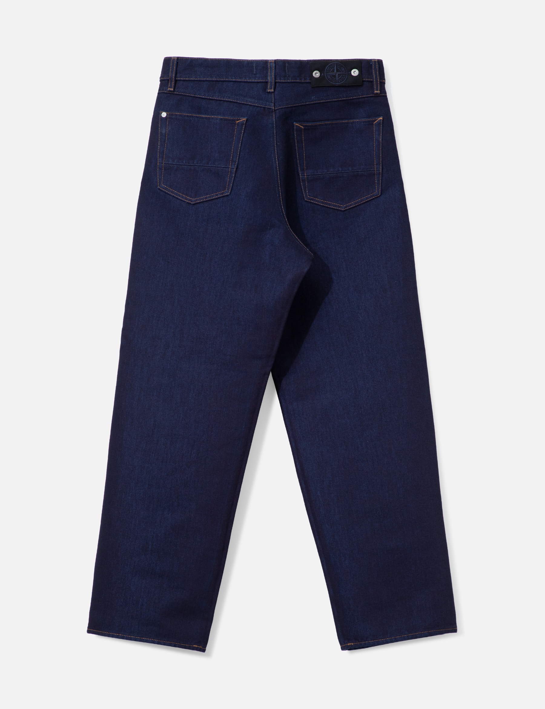 Indigo Denim-Rinsed Jeans view 17