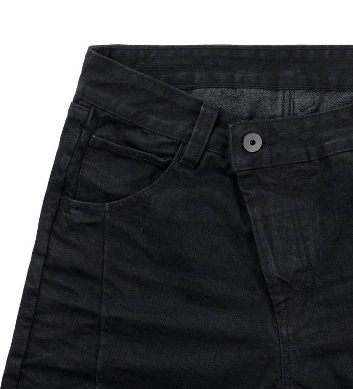 Black 1 P1 F-1401 Denim Wash Pants Placeholder Image