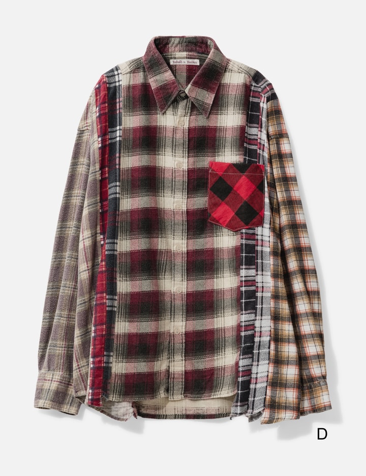 7 Cuts Wide Flannel Shirt Placeholder Image