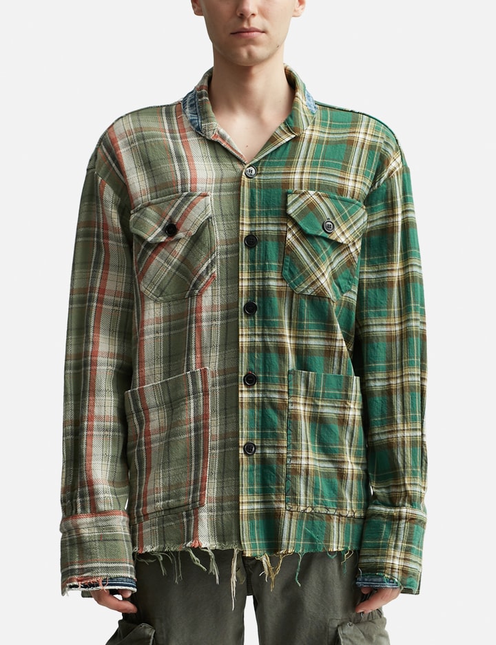 Shawl Collar Boxy Shirt Placeholder Image