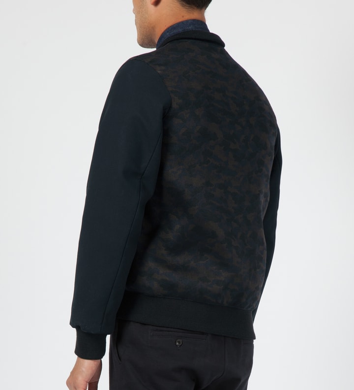 Navy Brown Camo Teddy Jacket Placeholder Image