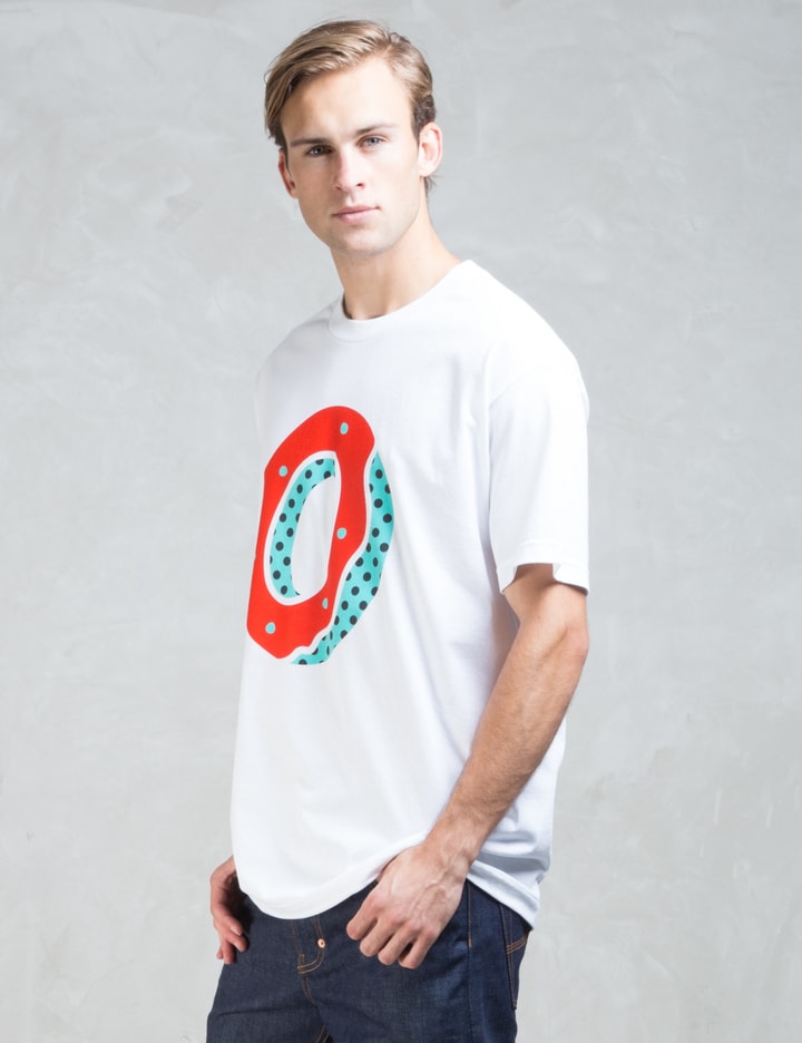 Mint Dots Red Frosted Donut S/S T-shirt Placeholder Image