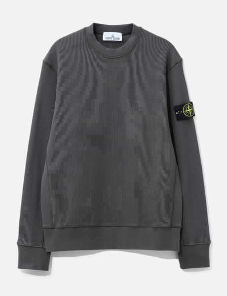 Stone Island Organic Cotton Waffle Fleece sweatshirt