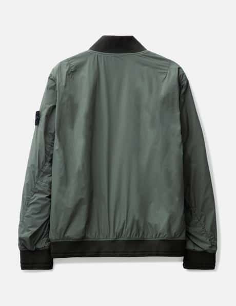 Stone Island Skin Touch Nylon Bomber Jacket HBX