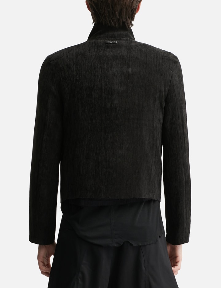 Team Wang Design Acceptance Boxy Corduroy Jacket In Black