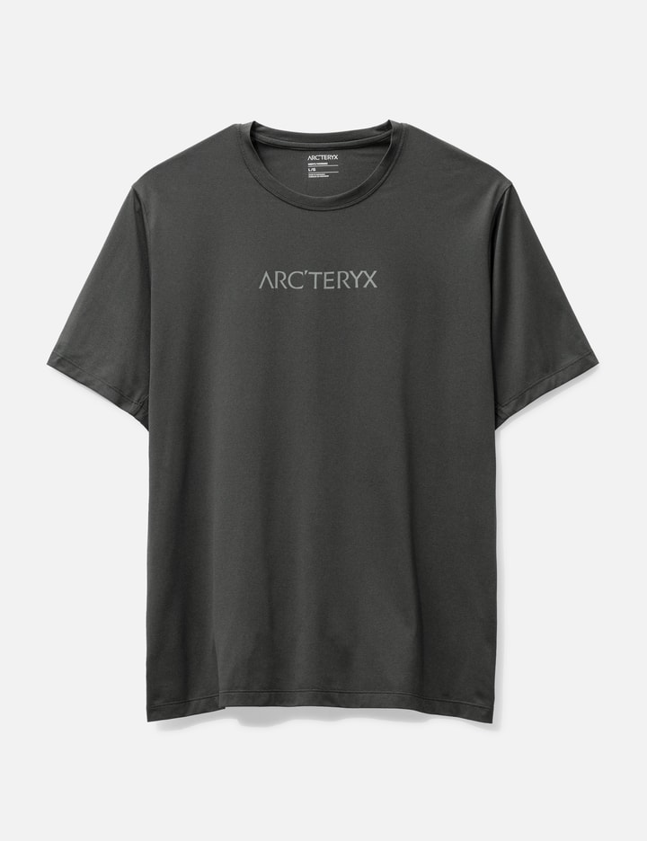 Arc'teryx Elasticated T-shirt With Printed Brand In Grey