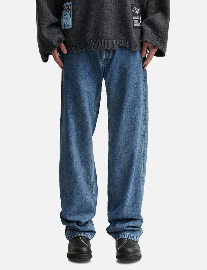 Straight Denim Jeans Placeholder Image