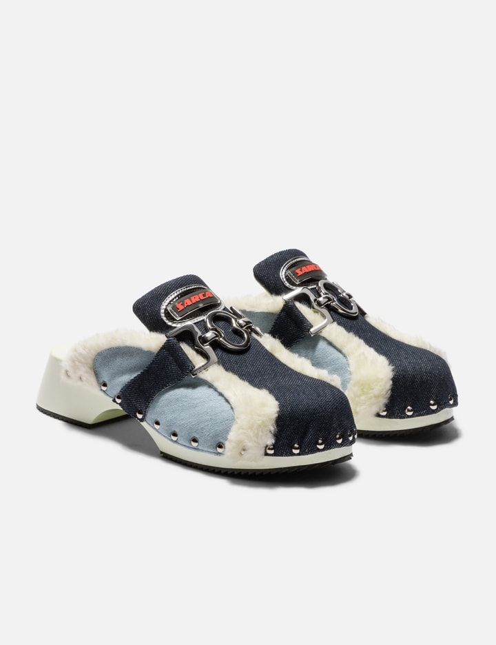 BLUE DENIM BEETLE BLUE DENIM CLOGS Placeholder Image