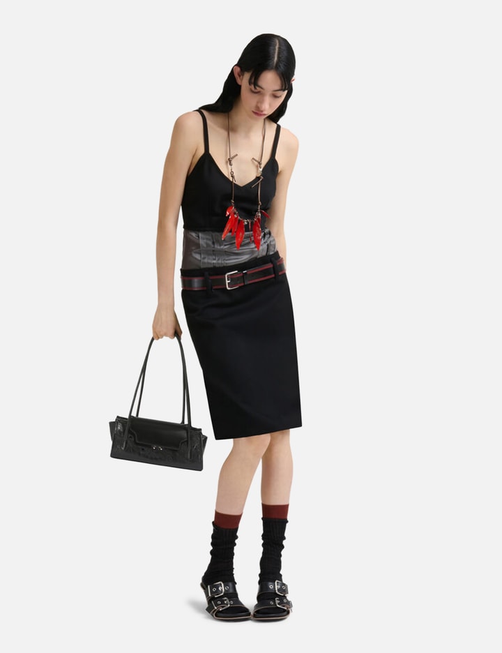 Marni Leather Trunkette Bag