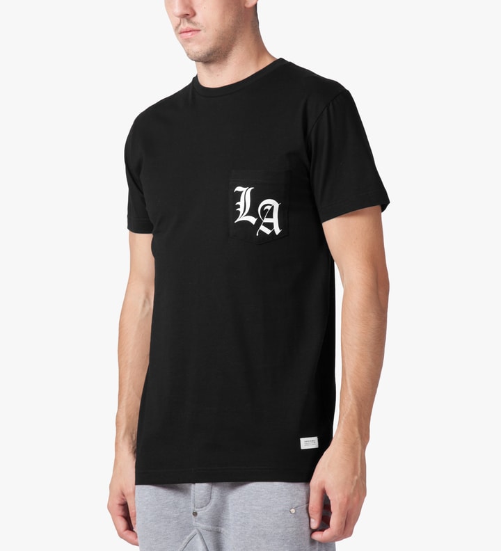 Black LA Pocket T-Shirt Placeholder Image