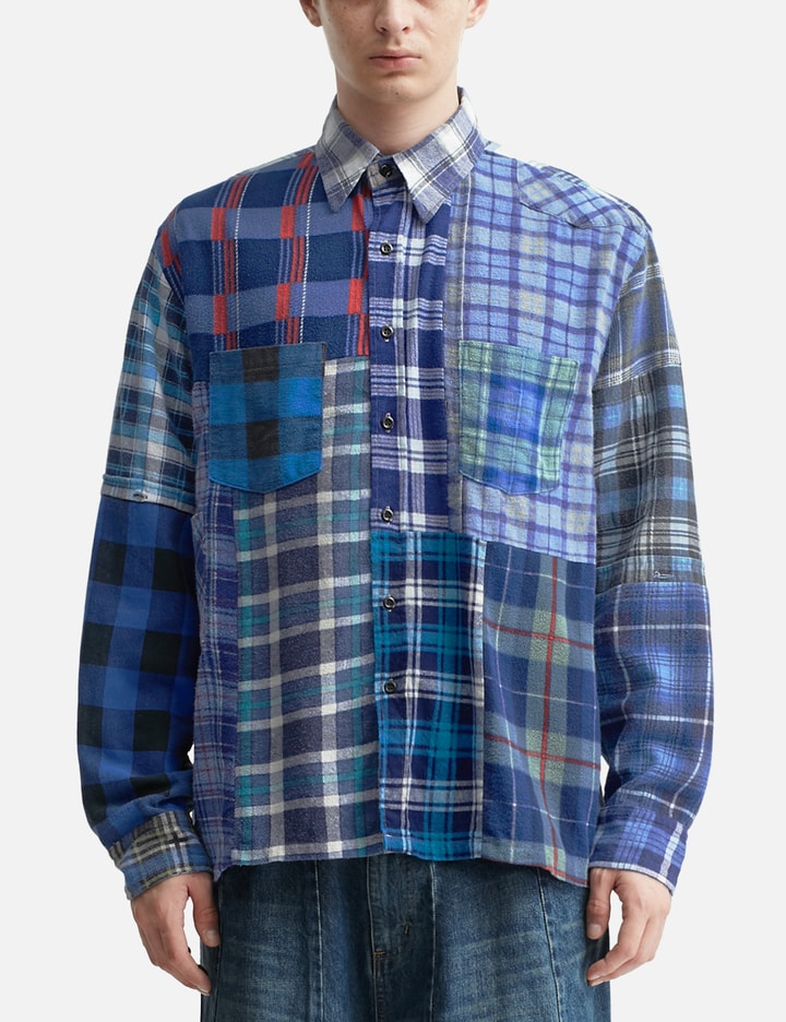 Flannel Shirt -> Straight Hem Shirt Placeholder Image