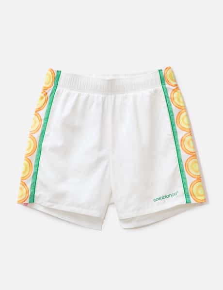 Casablanca Printed Crayon Swim Shorts