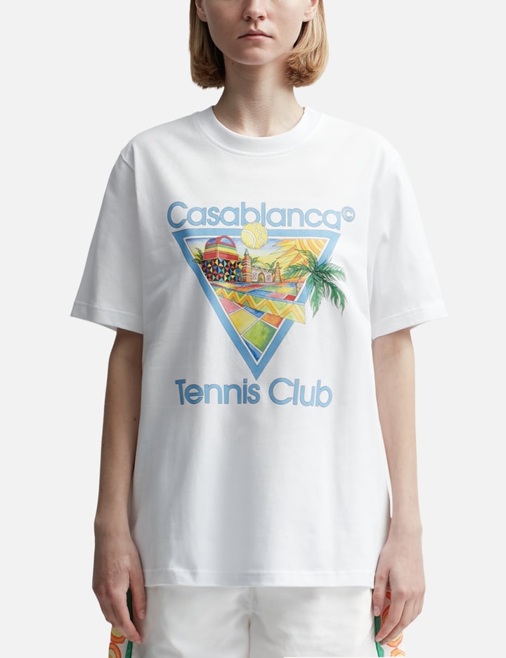 アフロ キュービズム テニス クラブ Tシャツ Placeholder Image
