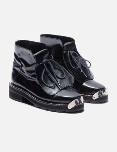 balenciaga boots buckle