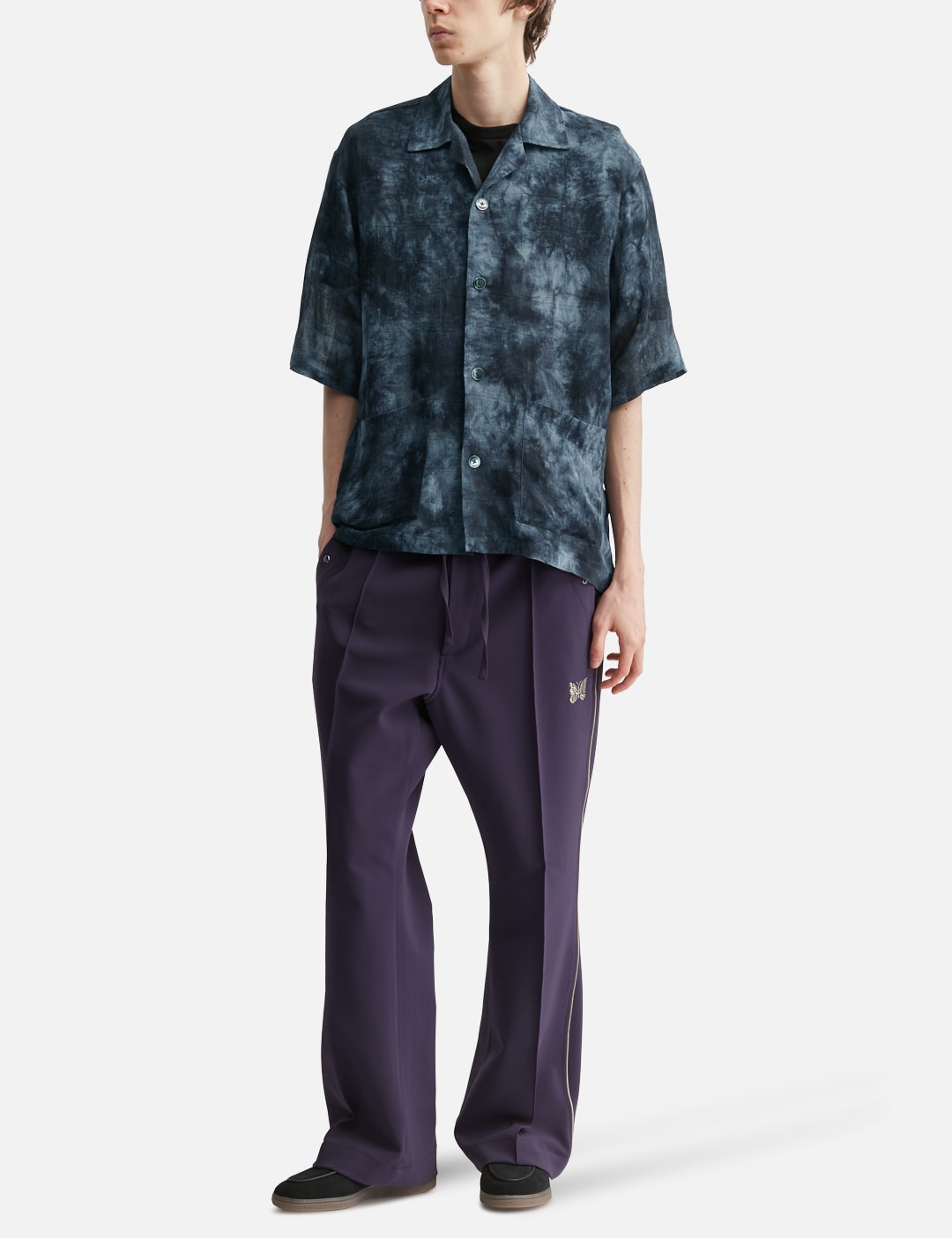 Cabana Shirt - Mesh Jacquard / Uneven Dye view 15