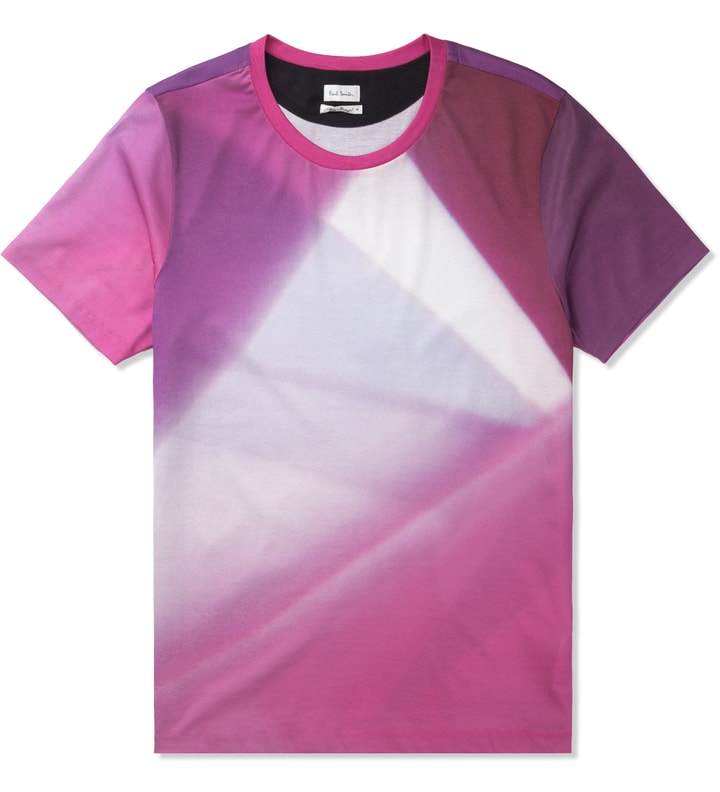 Pink Gradient Print T-Shirt Placeholder Image