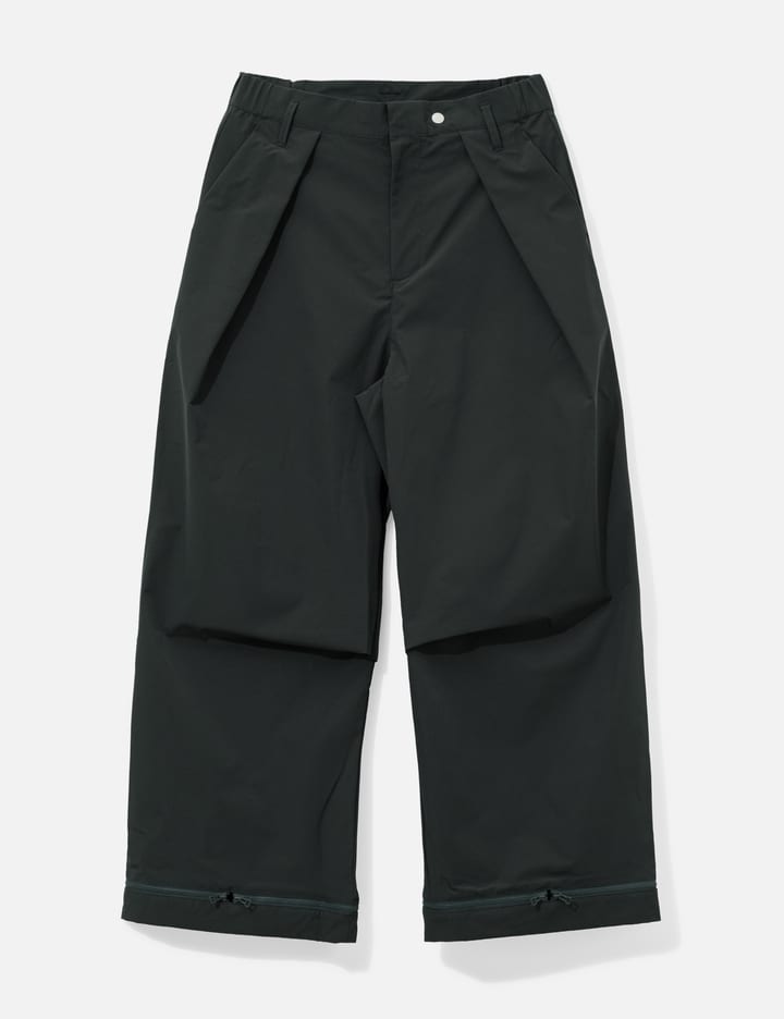 WX-P1 Zip-Extentsion Wide Trousers