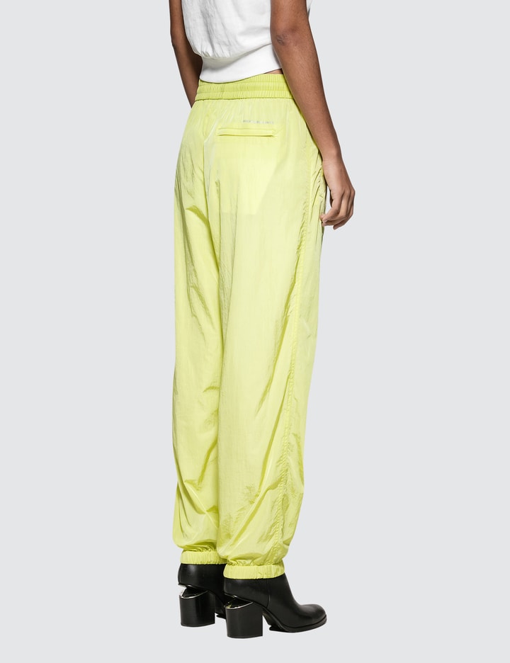 Washed Nylon Pant With Reflective Print Detail Placeholder Image