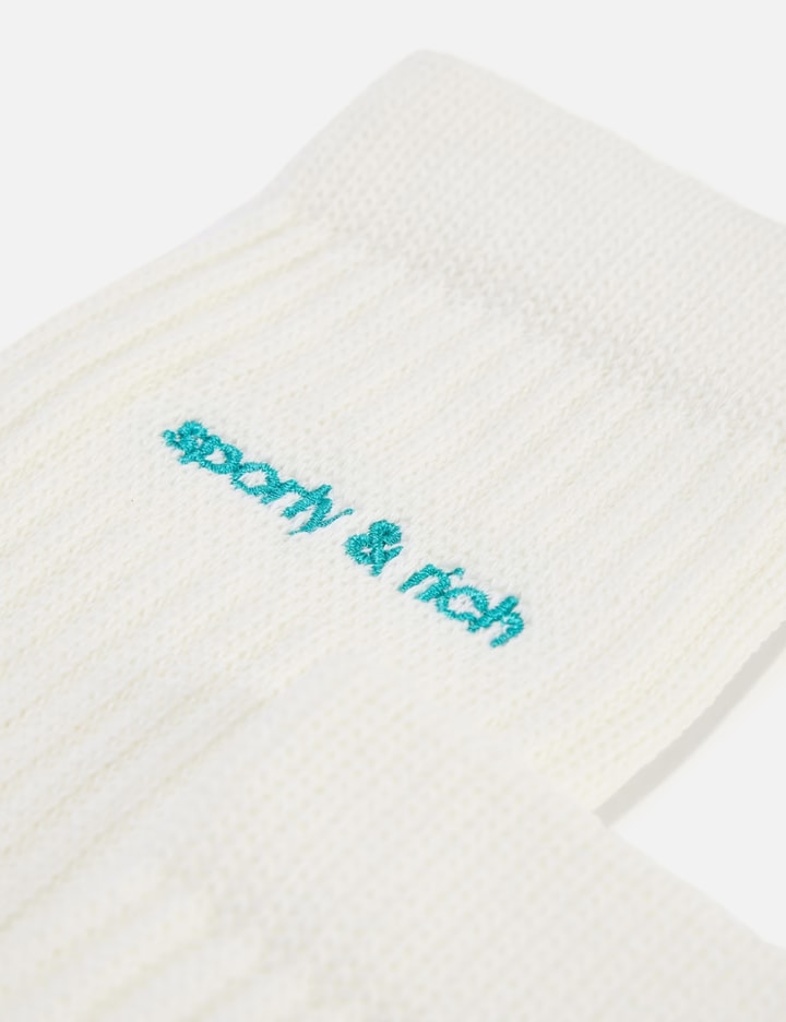 Adidas Originals X Sporty & Rich Socks In White