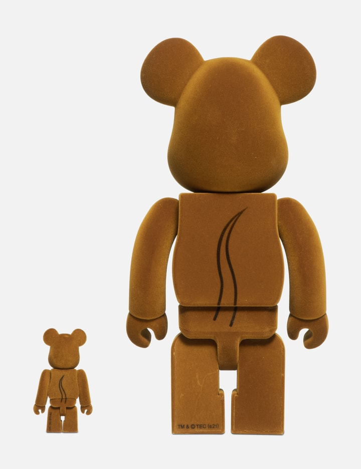 BE@RBRICK X Tom & Jerry Jerry Flocky Ver. 100% & 400% Placeholder Image