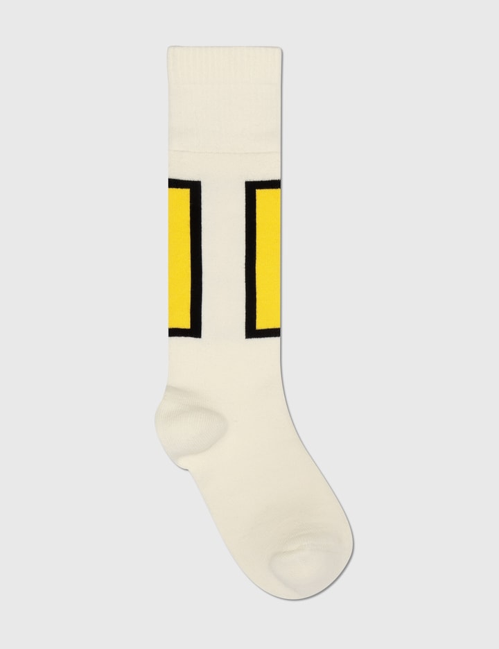 Evil Face Logo Knee Socks Placeholder Image