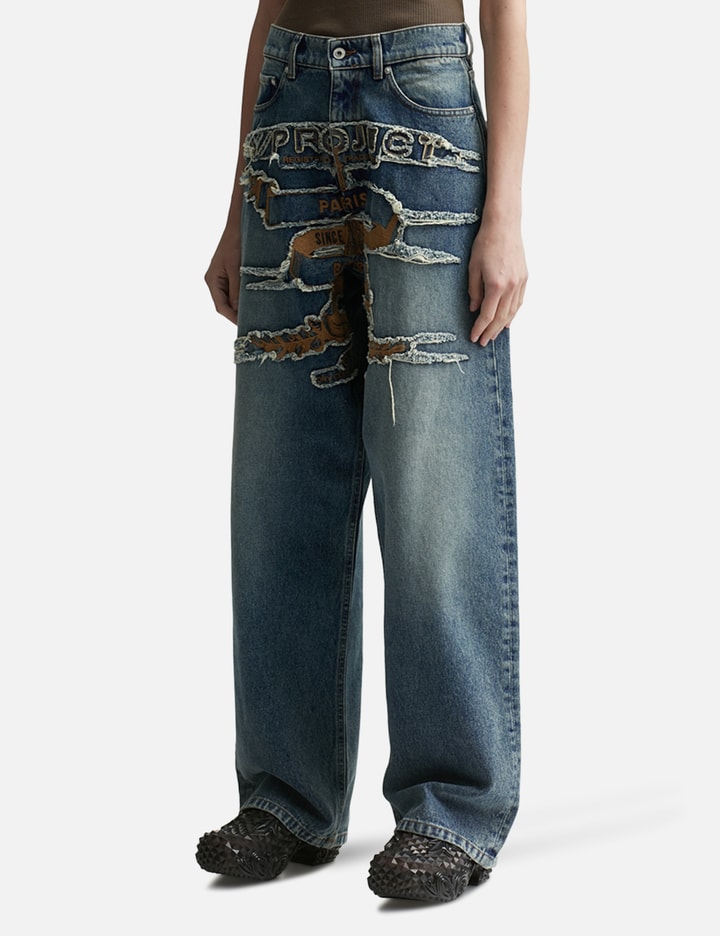 EVERGREEN PARIS' BEST PATCH JEANS Placeholder Image