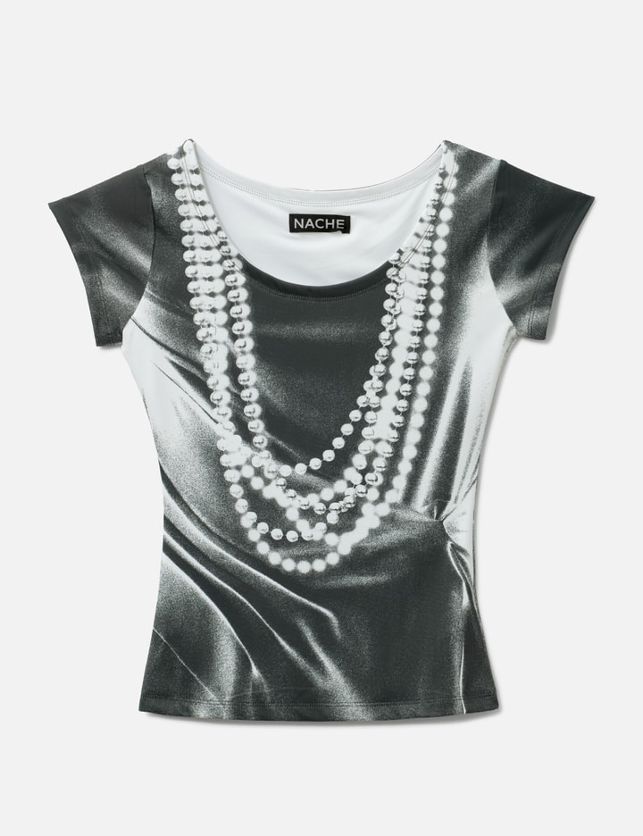 Pearl Necklace Printed T-Shirt Placeholder Image