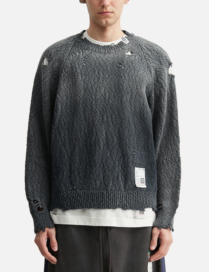 Maison Mihara Yasuhiro Sun Faded Like Knit Sweater