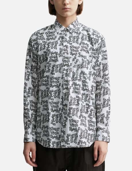 "WEAR WITH FEELING" Long Sleeve Shirt view 10