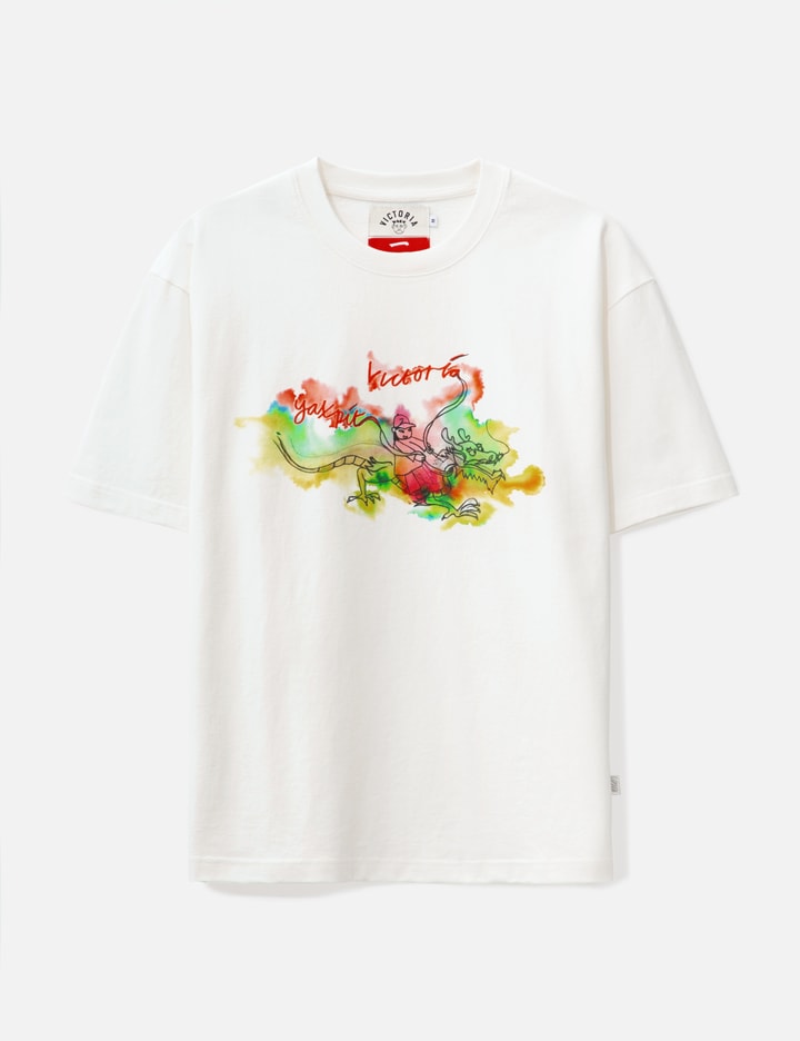 Victoria Dragon Ride T-shirt In White