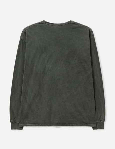 Embroidery Dyed Long Sleeves T-Shirt view 8