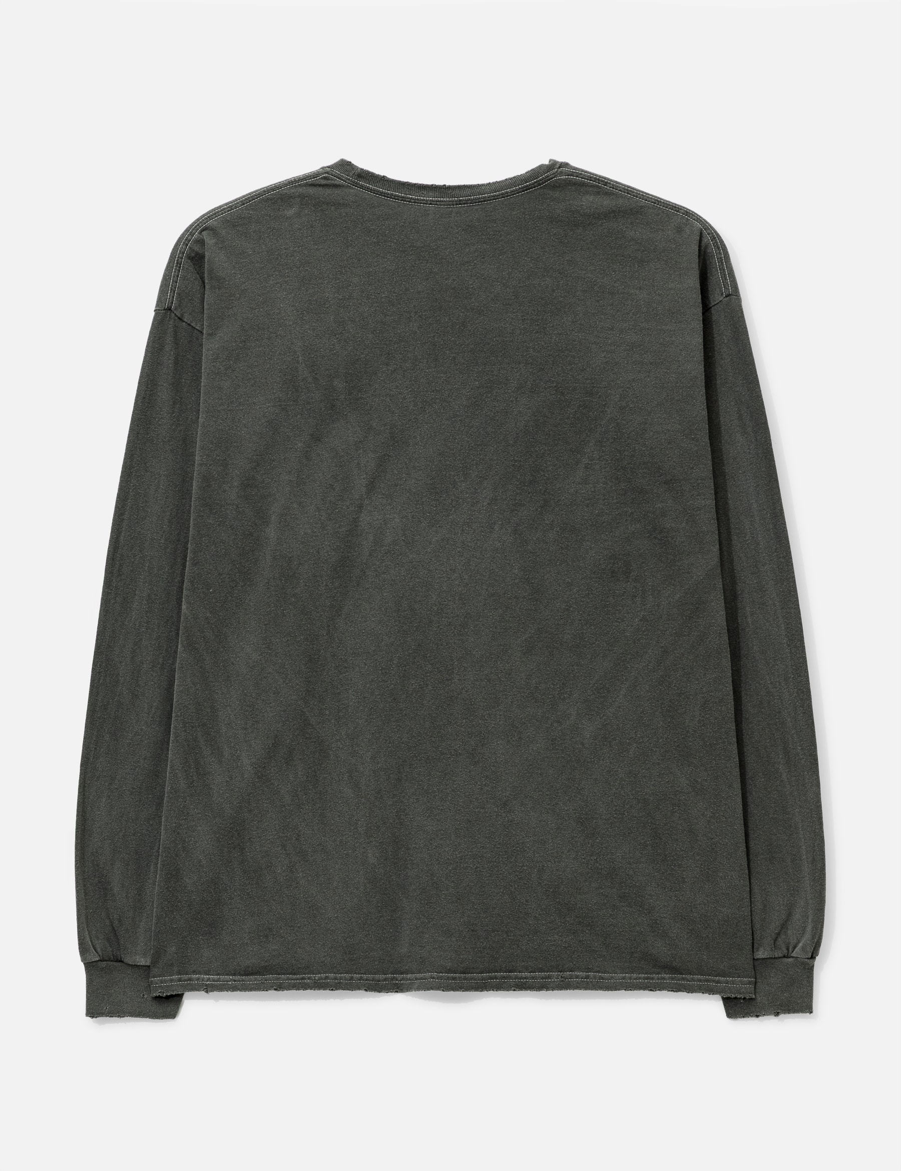 Embroidery Dyed Long Sleeves T-Shirt view 17