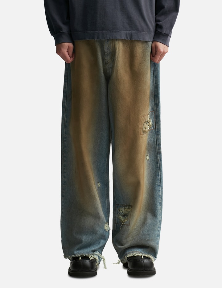 OVERSIZED TRASHED DENIM Placeholder Image