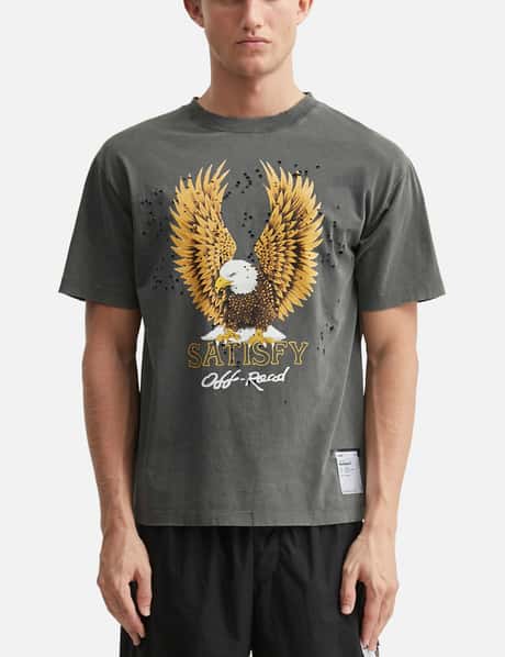 SATISFY MothTech™ T-Shirt With Eagle Print - レーザー 