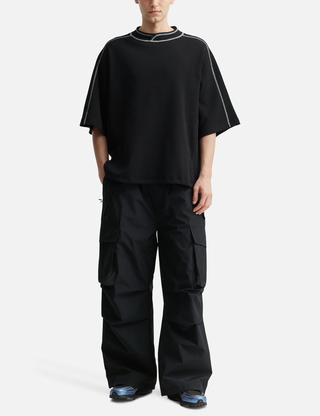 City Short Sleeve Light Thermal Pullover view 16