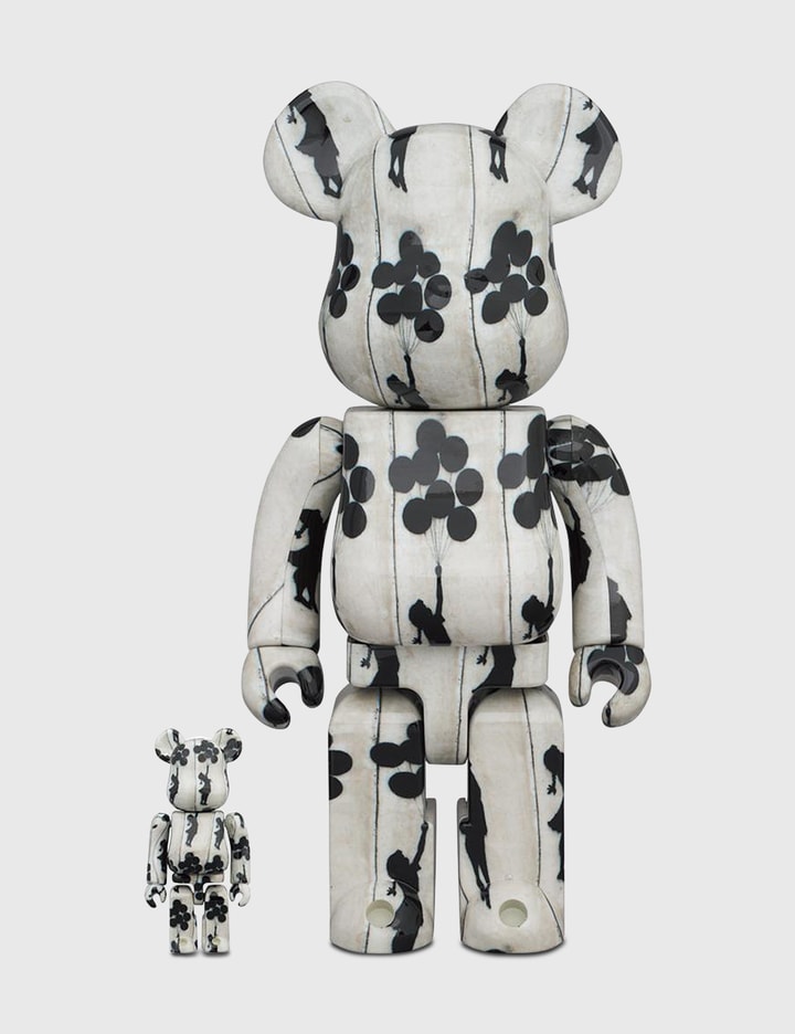 Be@rbrick Flying Balloons Girl 100％ & 400％ Set Placeholder Image