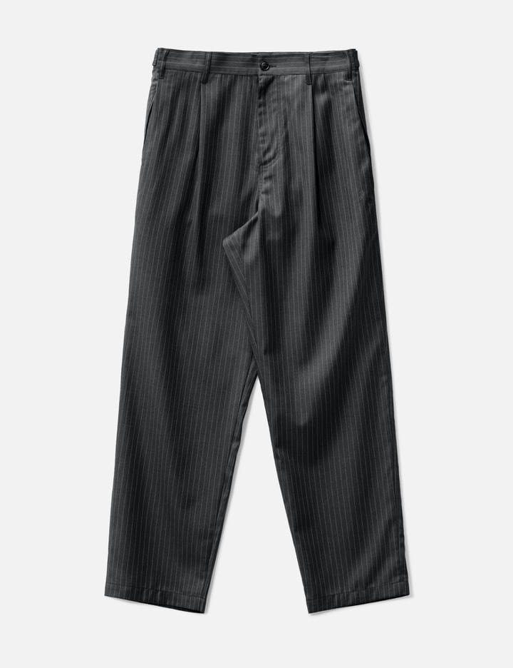 Stripe Volume Pleated Trousers Placeholder Image
