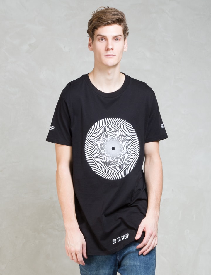 Hypno Wheel Dragged Long Length T-shirt Placeholder Image