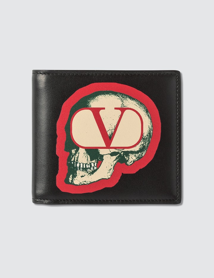 Valentino x Undercover Skull Logo Wallet Placeholder Image