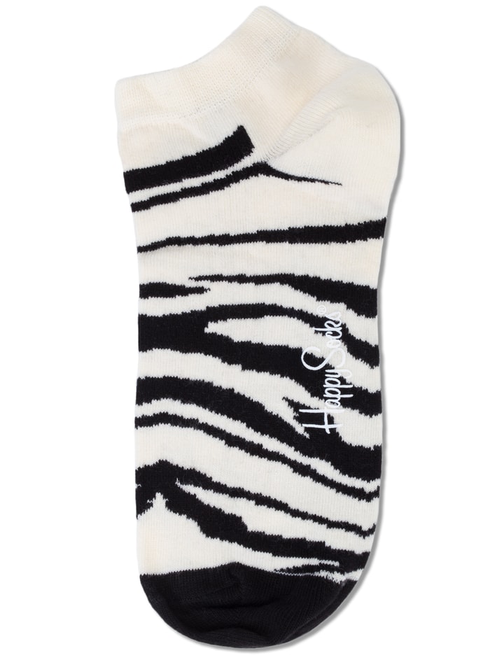 Black/White Zebra Low Socks Placeholder Image