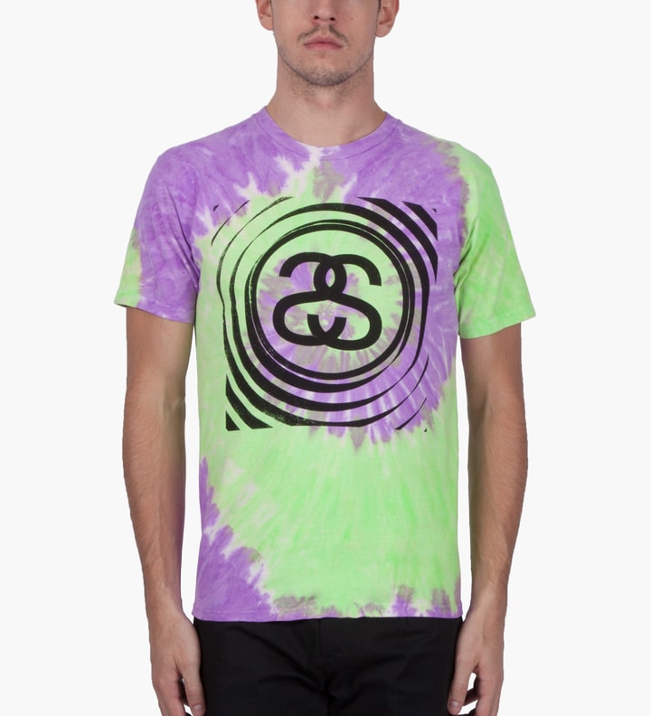 Purple Spiral SS Tie-dye T-Shirt Placeholder Image