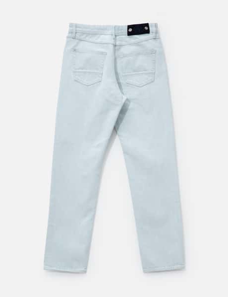 Indigo Denim Ultra Bleach Straight Jeans view 8