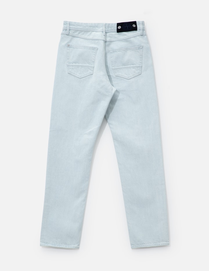 ストーンアイランド Indigo Denim Ultra Bleach Straight Jeans