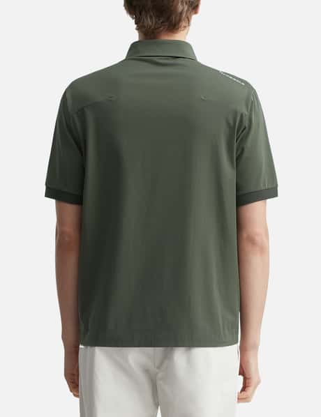 X POST ARCHIVE FACTION (PAF) Diagonal Polo T-Shirt view 18