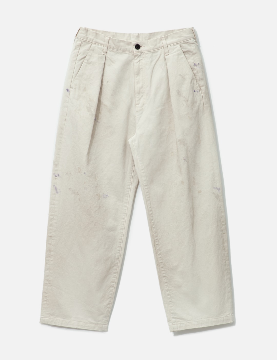 ANCELLM PAINT CHINO TROUSERS