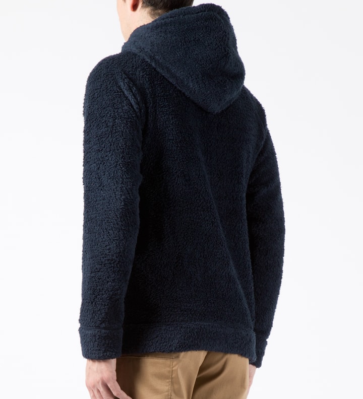 Navy UB L/S Fleece Pullover Hoodie Placeholder Image