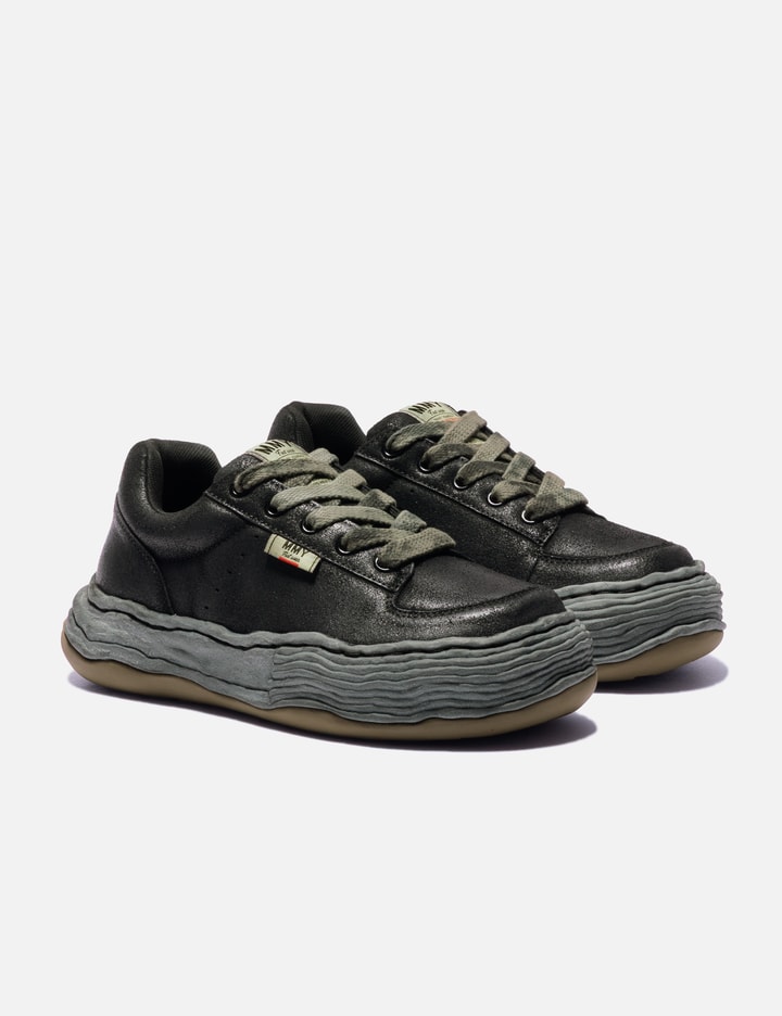 Maison Mihara Yasuhiro Oliver Waxed Suede Low-Top Sneakers