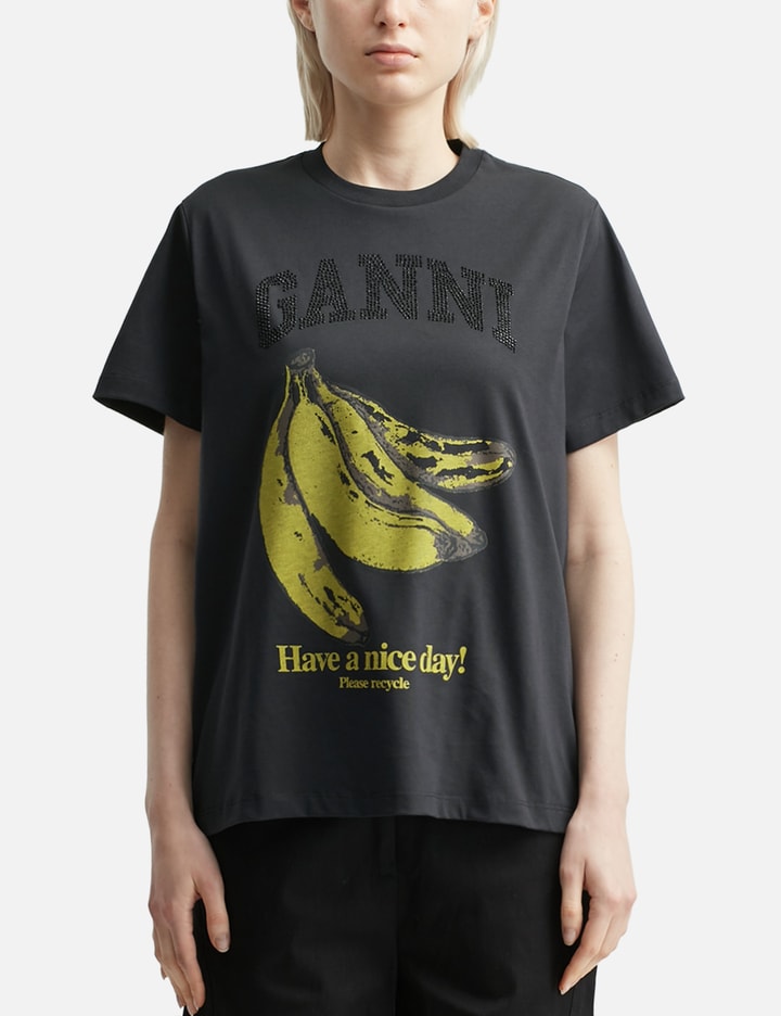 Banana Print T-shirt Placeholder Image