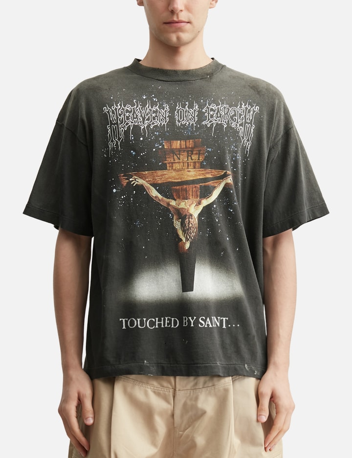 Saint Michael Jesus Short Sleeves T-Shirt